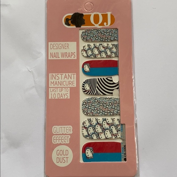 LAST ONE! 3 for $12 Hello Kitty Nail sticker wraps - Picture 3 of 4